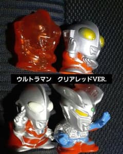 ウルトラマンフェスティバル2016 限定 クリアレッド 指人形 希少品