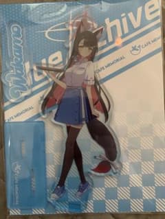 【韓国限定】 ブルーアーカイブ ブルアカ メモリアル カフェ ワカモ アクスタ 韓国限定】 ブルーアーカイブ ブルアカ メモリアル カフェ ワカモ