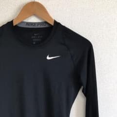 NIKE ナイキ ナイキプロ NIKE PRO 丸首 長袖 インナーシャツ Mのサムネイル