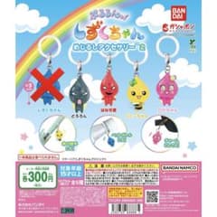 BANDAI ぷるるんっ!しずくちゃん めじるしアクセサリー2 4種セットのサムネイル