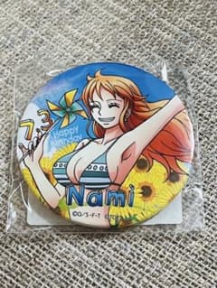東京 ワンピースタワー 限定 ナミ バースデイ缶バッジ 2020 輩 レア