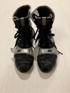 NIKE ハイパーKO ボクシングシューズ ブラック/シルバー 27.5㎝ - メルカリ