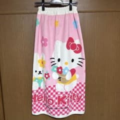 当時物】キティちゃん タオル プールタオル ラップタオル 巻きタオル