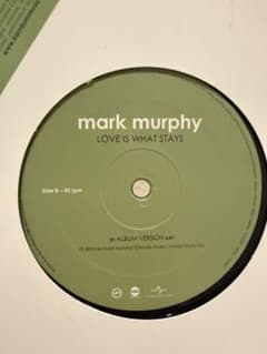 Mark Murphy Love Is What Stays 12インチのサムネイル