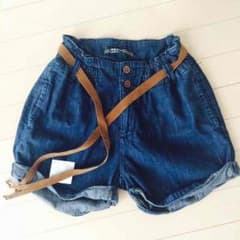 ★新品 ZARA デニムショートパンツのサムネイル