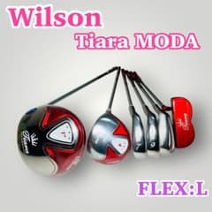 Wilson Tiara MODA レディースゴルフクラブ ハーフセット 6本 - メルカリ