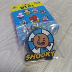 이치 반 쿠지 BT21 고무 매력 SHOKKY