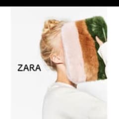 ZARA ファー ポーチ 新品未使用のサムネイル