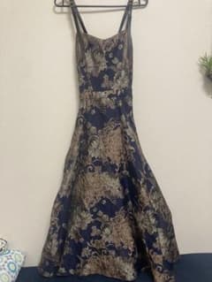 試着のみ！RANDA ジャガードフラワーワンピースのサムネイル