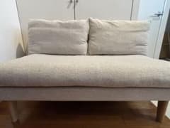 unico LOM bench backrest 2人掛けソファのサムネイル
