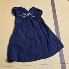 branshes ネイビー 半袖ワンピース 12のサムネイル