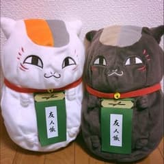夏目友人帳 にゃんこ先生 箱ティッシュケースぬいぐるみ 2点セットのサムネイル