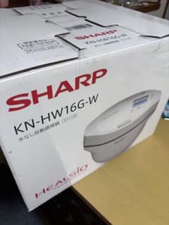 新品未使用】SHARP 水なし自動調理鍋 KN−HW16G−W ホットクック