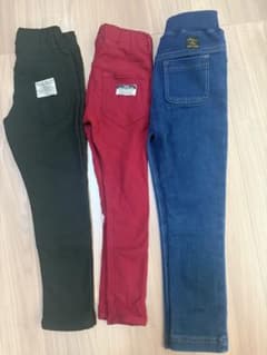 キッズパンツ　110センチ　３本セットのサムネイル
