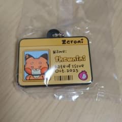 zeron　IDカード風ラバーチャーム　thewnini　シュニニのサムネイル