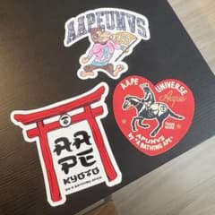AAPE BY A BATHING APE ステッカー 3種セットのサムネイル