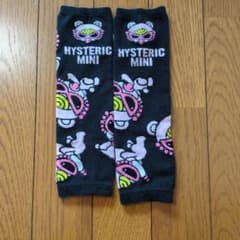 HYSTERIC MINI ベビーレッグウォーマー 黒のサムネイル