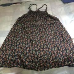 花柄シフォンキャミワンピのサムネイル