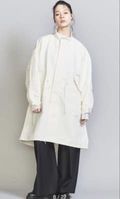美品 BEAUTY & YOUTH UNITED ARROWS モッズコート Sのサムネイル