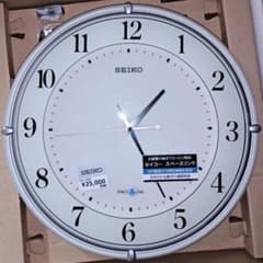 SEIKO掛け時計衛星電波アナログ SPACE LINK GP208W（訳あり）のサムネイル