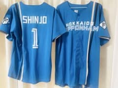 値下済 新庄剛志ビジターユニフォーム Lサイズ SHINJO日本ハム 