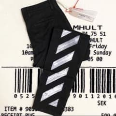 ちゃまちさん専用［新品］off-white Diag Brushed Chinoのサムネイル