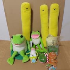 ほ*し様 アマガエル ぬいぐるみ/こびとづかん/他 まとめ売り　アミューズメントのサムネイル