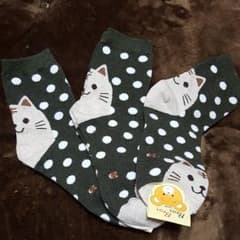 猫の靴下セットのサムネイル