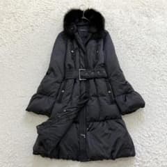 美品✨エポカ ダウンコート ロング フォックスファー 大きいサイズ 42 