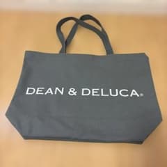 DEAN & DELUCA トートバッグ チャコールグレー Lサイズのサムネイル
