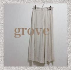 grove polka dot pleated culotte pants