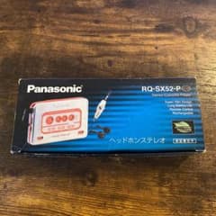 ステレオ　カセット　プレーヤー　Panasonic RQ-SX52-Pのサムネイル