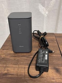 HR02 docomo home 5G ルーター 本体 ACアダプタ付 - メルカリ