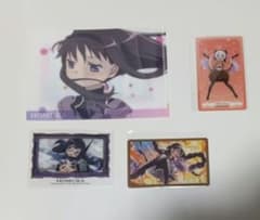 魔法少女まどか☆マギカ 暁美ほむら 百江なぎさ ミニクリアファイル カードセットのサムネイル