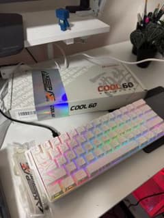 DAREU COOL 60 RGB White Keyboard
