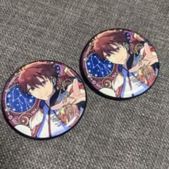守沢千秋「あんさんぶるスターズ!! 星之所向 缶バッジ 」 中国限定 守沢千秋 あんさんぶるスターズ！ 中国限定 星之所向 缶バッジ 2点