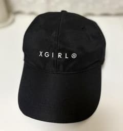 X-girl キャップ ブラックのサムネイル