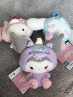 サンリオキャラクターズ ミルキーボア くりっぴぃぬいぐるみ ユニコーン 3点