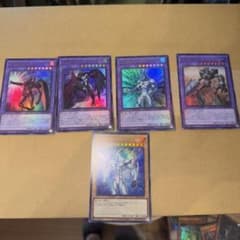遊戯王 E・HERO ネオス フレア ブラック アクア グラン ラーイエロー