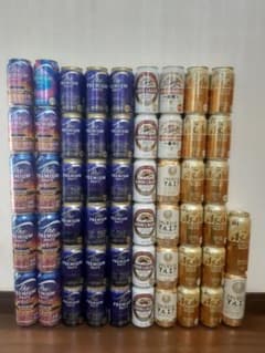 【45本】500ml ビール各種　まとめ売り②　※12/5までの出品※ ビールまとめ売り 54本(350ml=46本 500ml=8本) - メルカリ