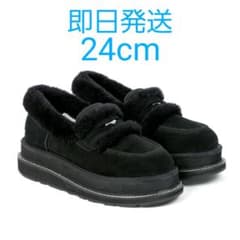 新品】sacai × UGG Loafer Black ローファー 24cm - メルカリ