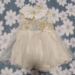 花柄　チュールワンピースのサムネイル
