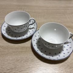 リチャードジノリ ロイヤルブルー カップ＆ソーサー　2客のサムネイル