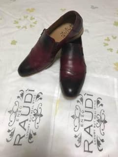 最終値下げ☆ RAUDI ダブルジップシューズ レザー 本革 極美品のサムネイル