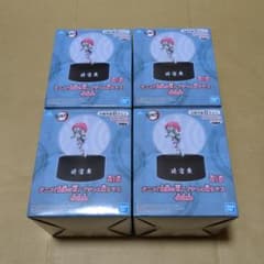 鬼滅の刃 プチっと灯りマス 猗窩座 フィギュア 4個セット ①