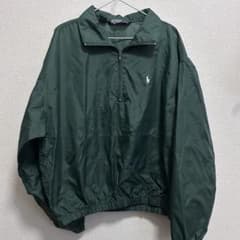 Polo by Ralph Lauren ダークグリーン ナイロンジャケット - メルカリ