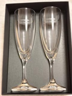 ヤナセ100周年記念 メルセデス・ベンツ シャンパングラス ペア 非売品