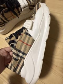 BURBERRY バーバリー スニーカー 8020282 26cm - メルカリ