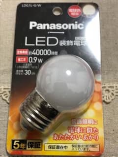 パナソニック LED装飾電球 5個セットのサムネイル
