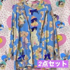 アニマル総柄 アンサンブル 原宿系 森ガールのサムネイル